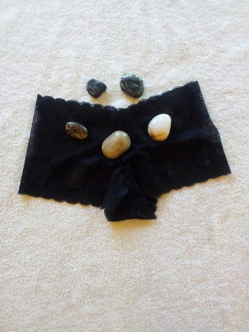 Lace Briefs - Black